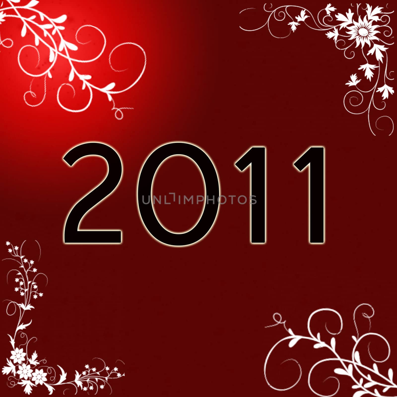 New Year holiday background illustration can be used as a greeting card