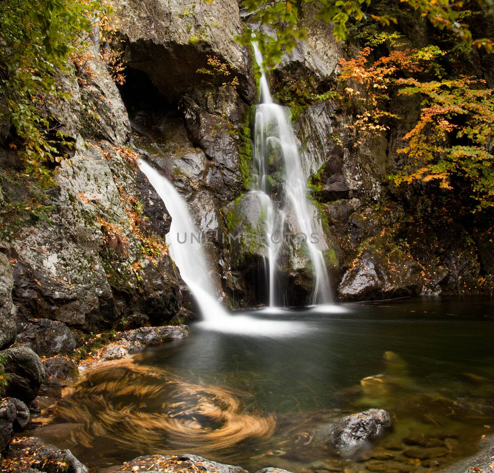 Bash Bish falls in Berkshires by steheap