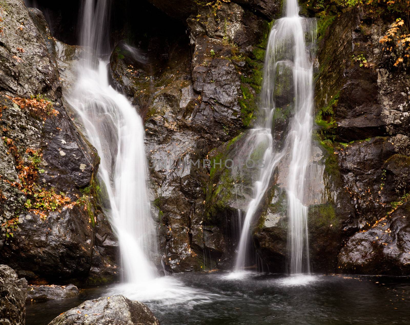 Bash Bish falls in Berkshires by steheap