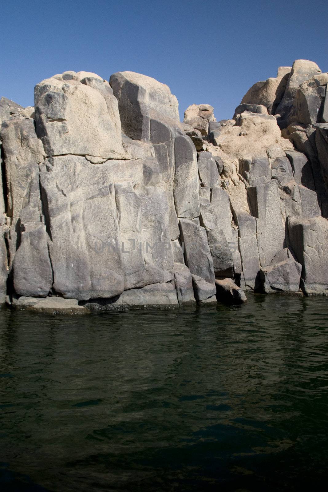 Nile River near Aswan, Egypt by MihaiDancaescu