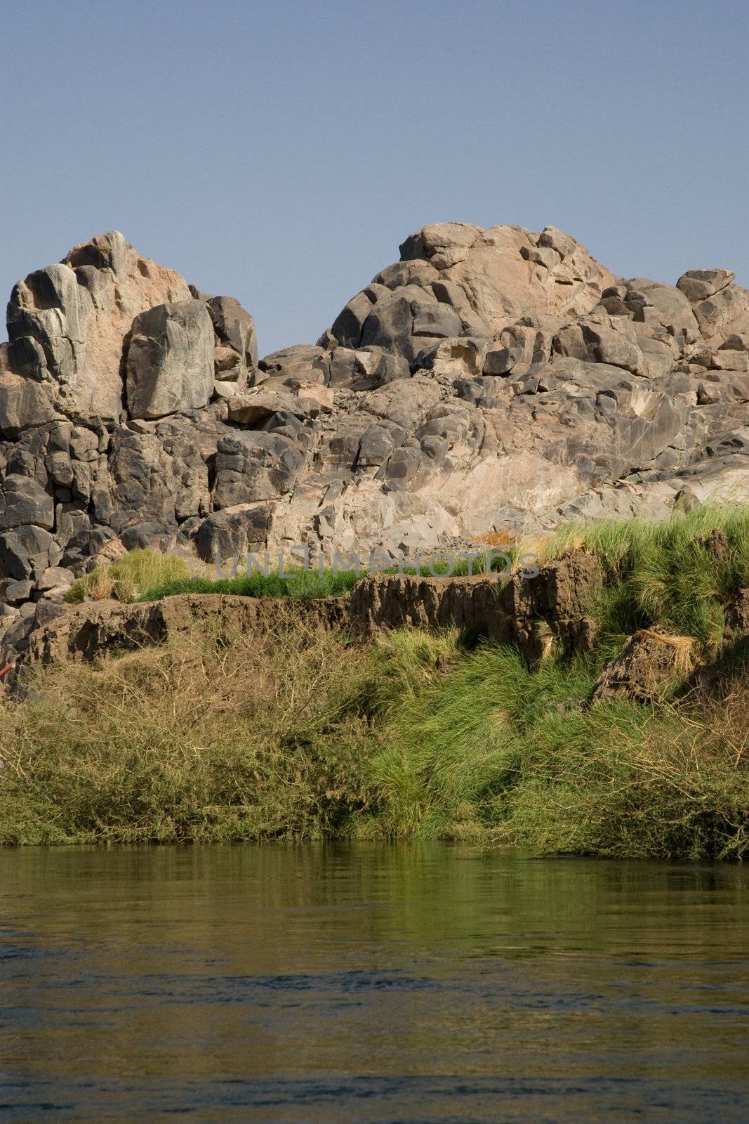 We take a closer look at life on Nile River on MAY 27, 2008, while having a felucca sailboat ride from Aswan to Elephantine Island and to a nubian village.