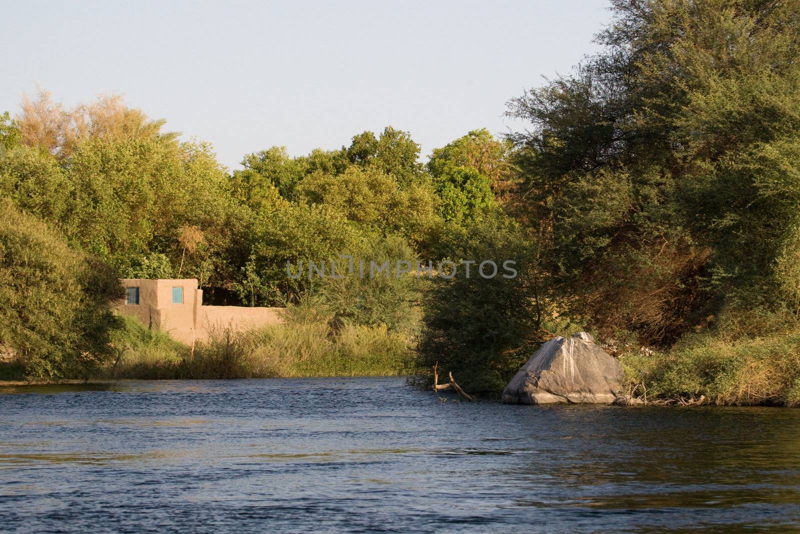 We take a closer look at life on Nile River on MAY 27, 2008, while having a felucca sailboat ride from Aswan to Elephantine Island and to a nubian village.