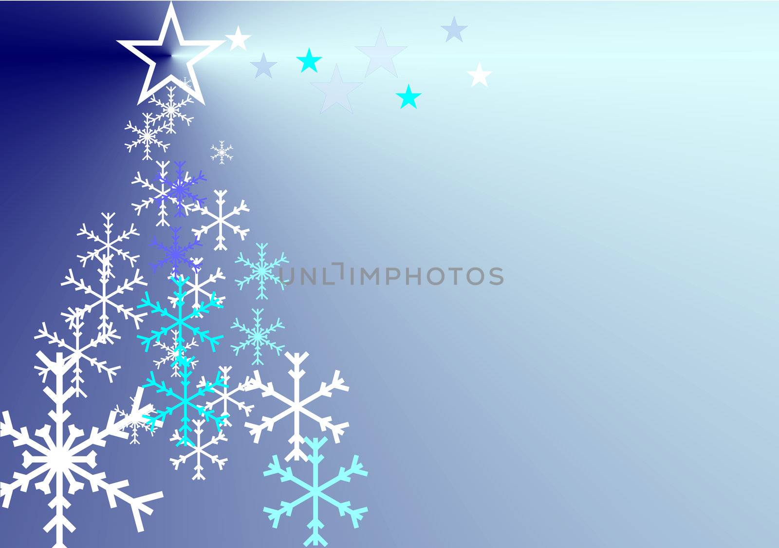 Christmas background for greeting card or wallpaper