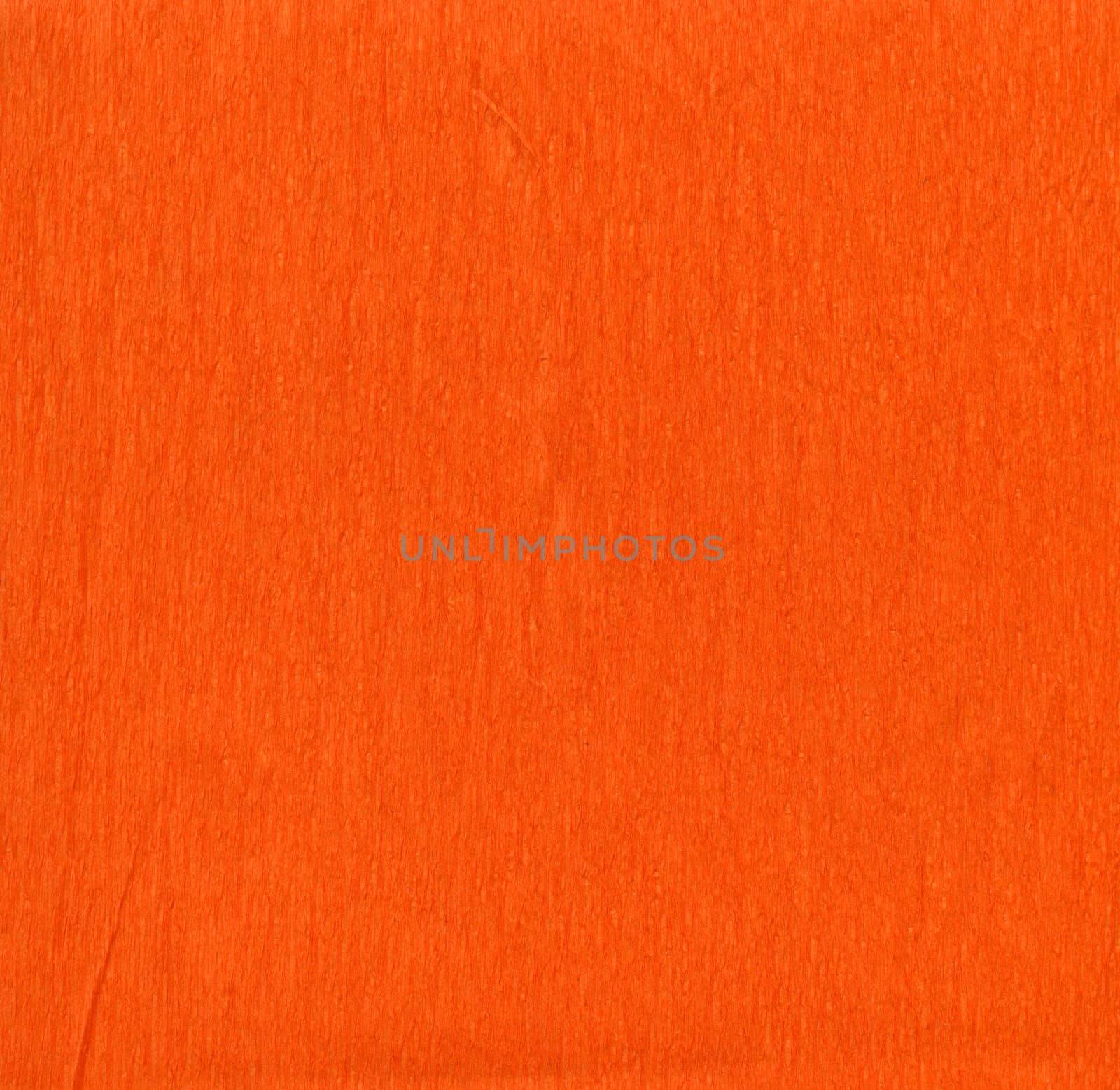 Sheet of rippled orange paper