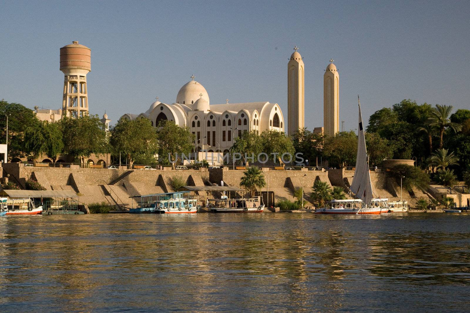 Nile River near Aswan, Egypt by MihaiDancaescu