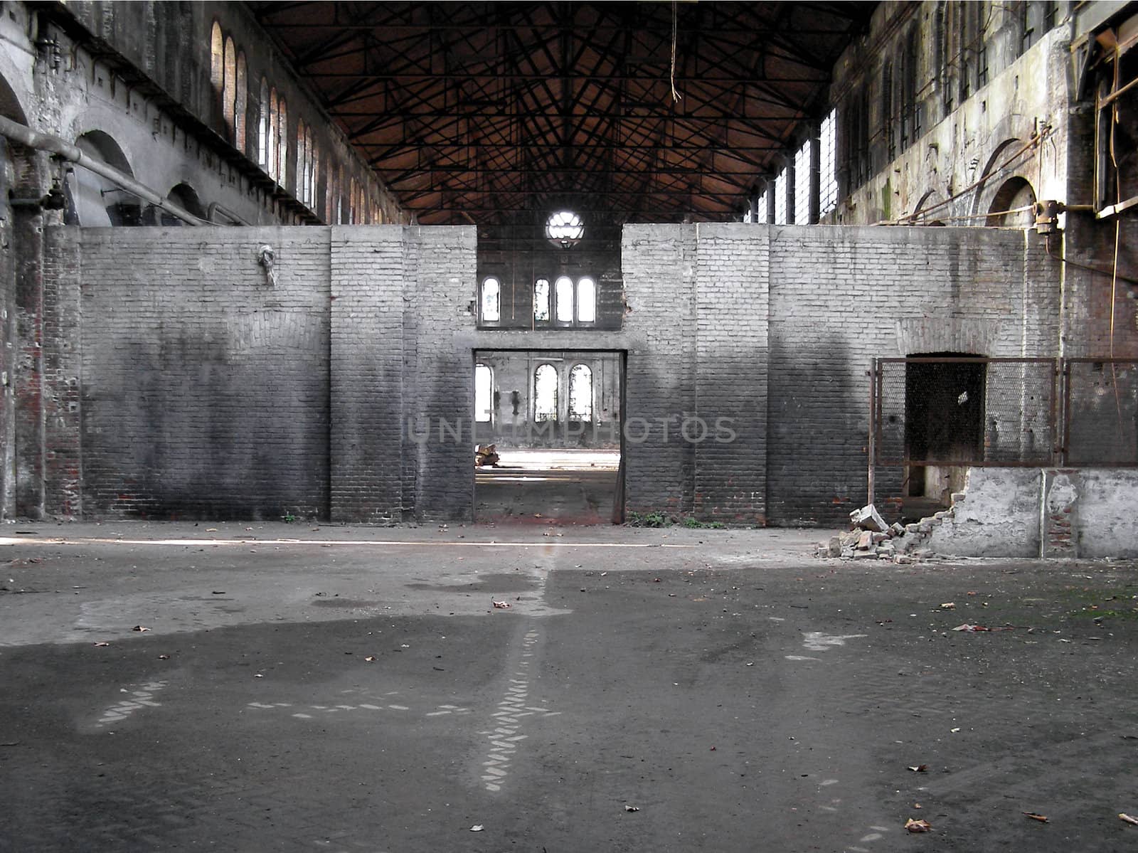 Abandoned factory industrial archeology architecture