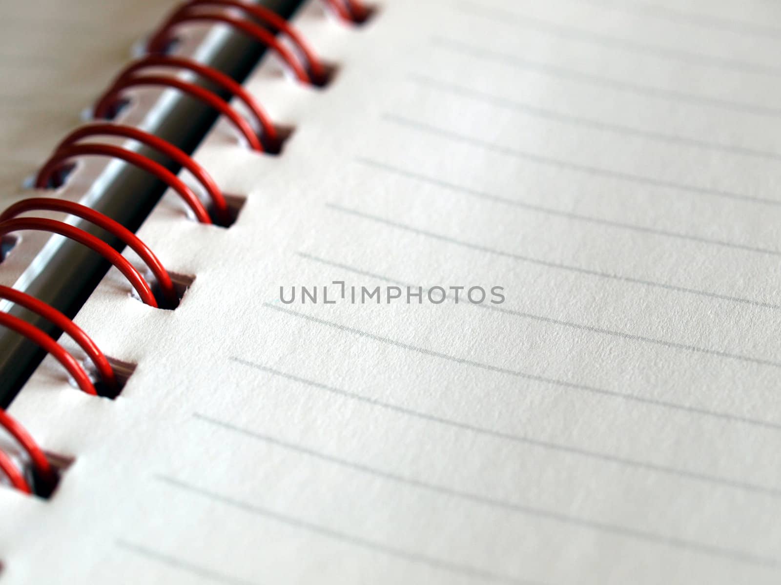 Notebook note pad page