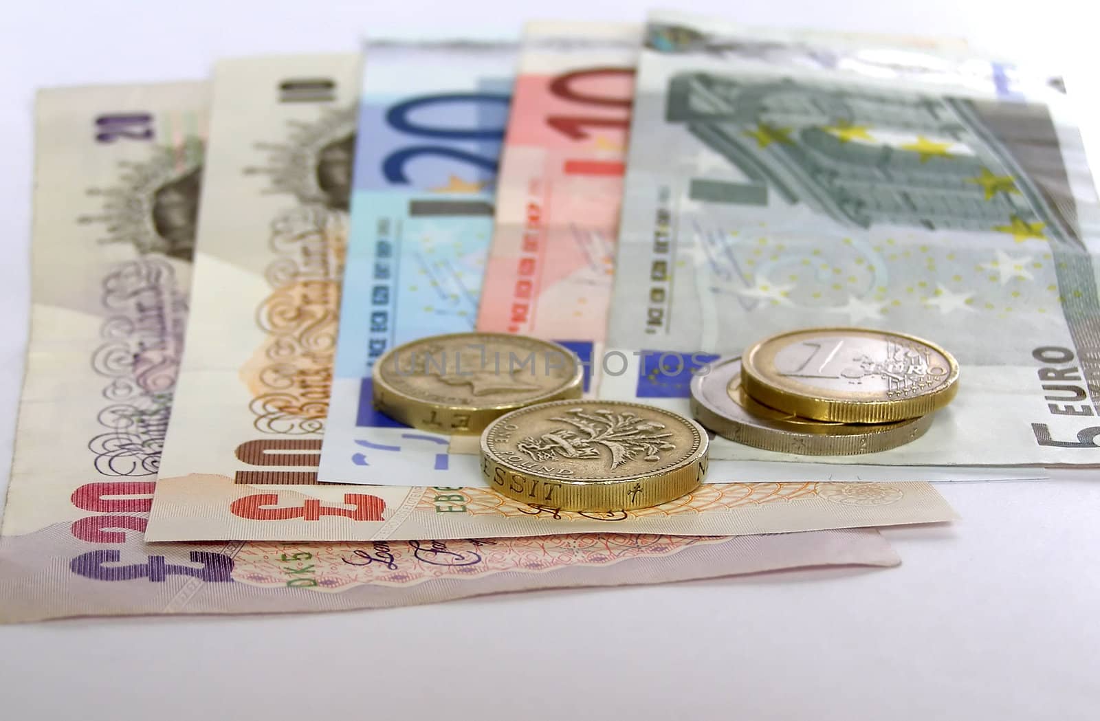 Euro and Pounds