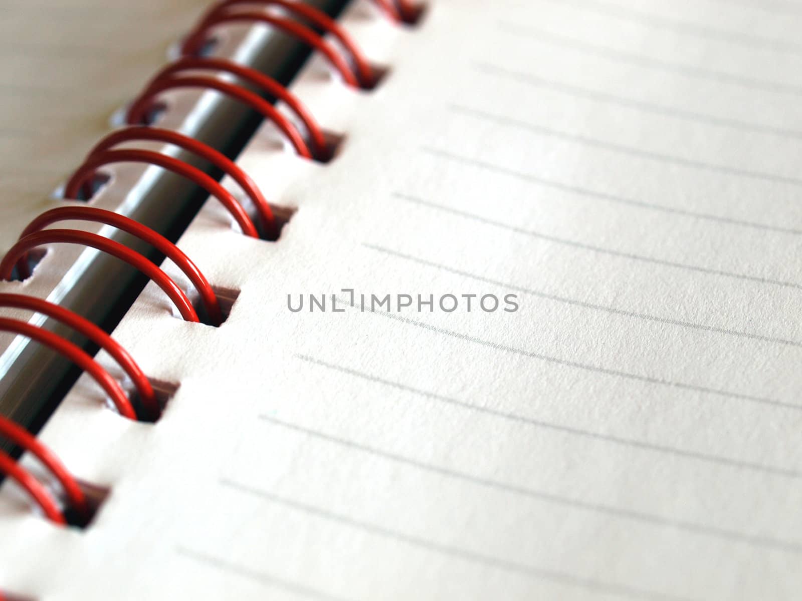 Notebook note pad page