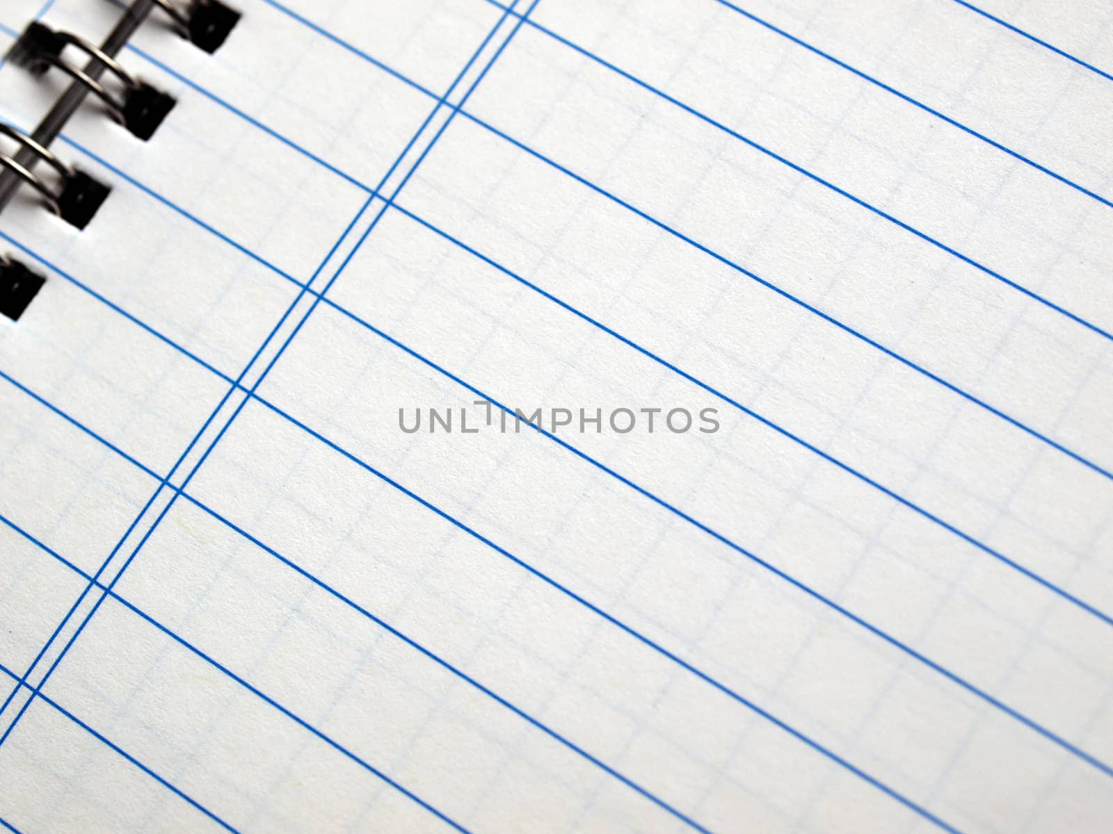 Notebook note pad page