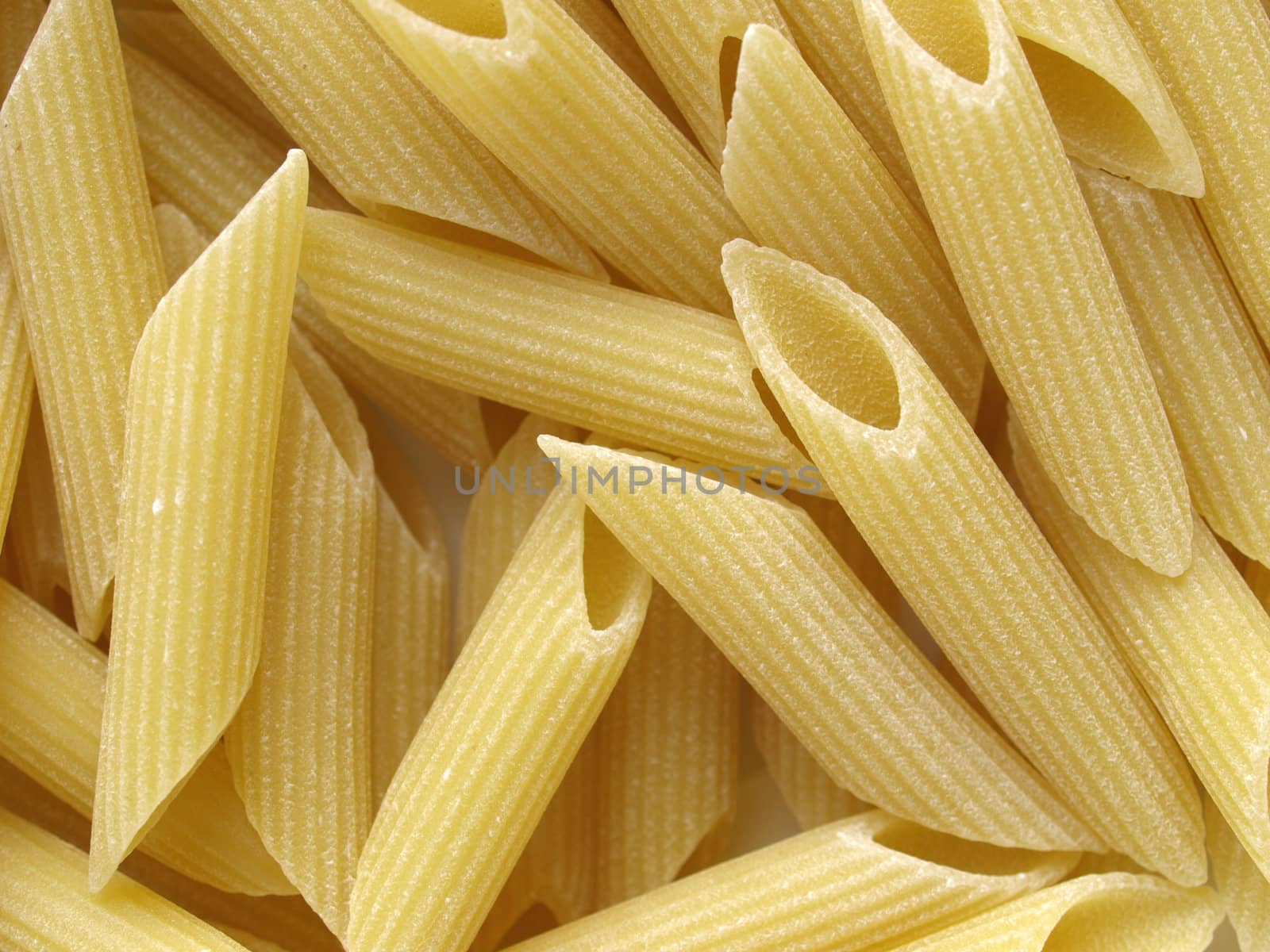 Italian macaroni penne pasta