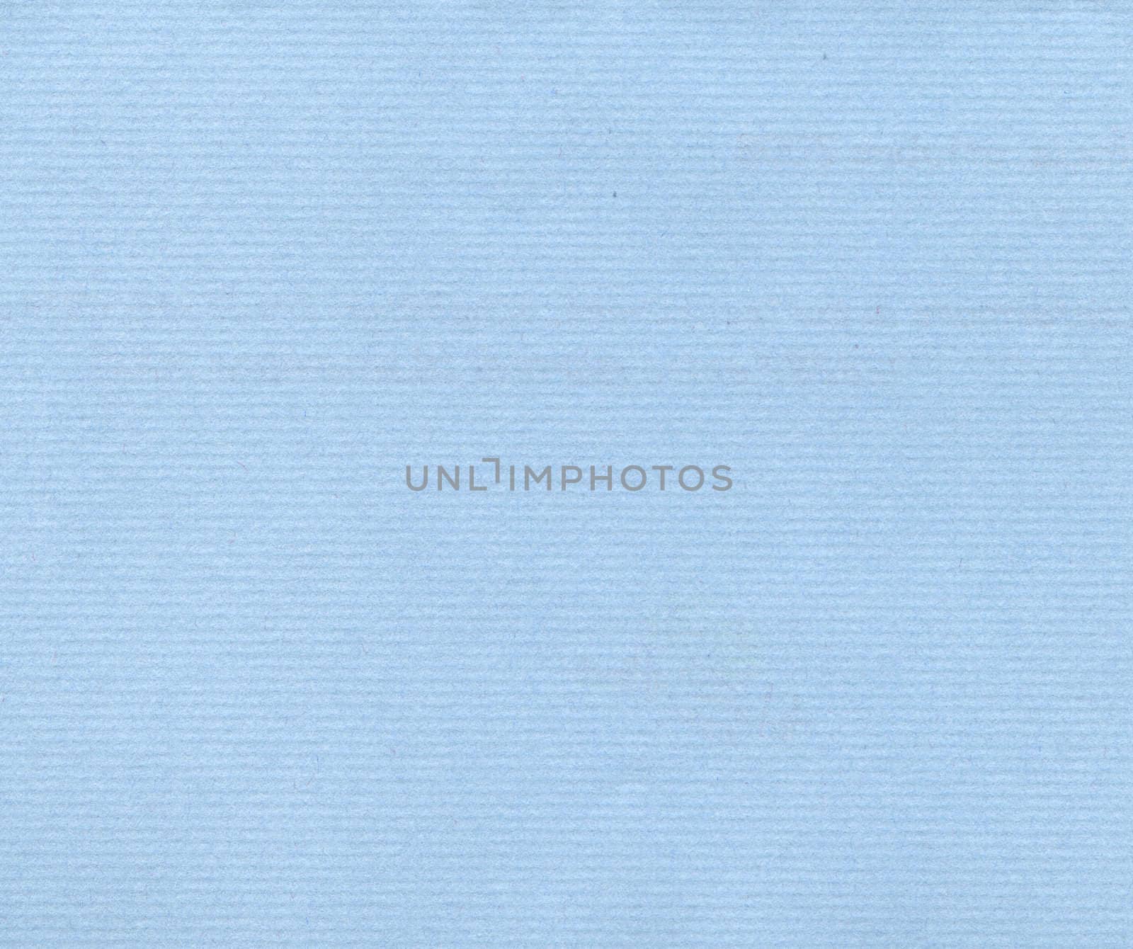 Blank sheet of blue paper