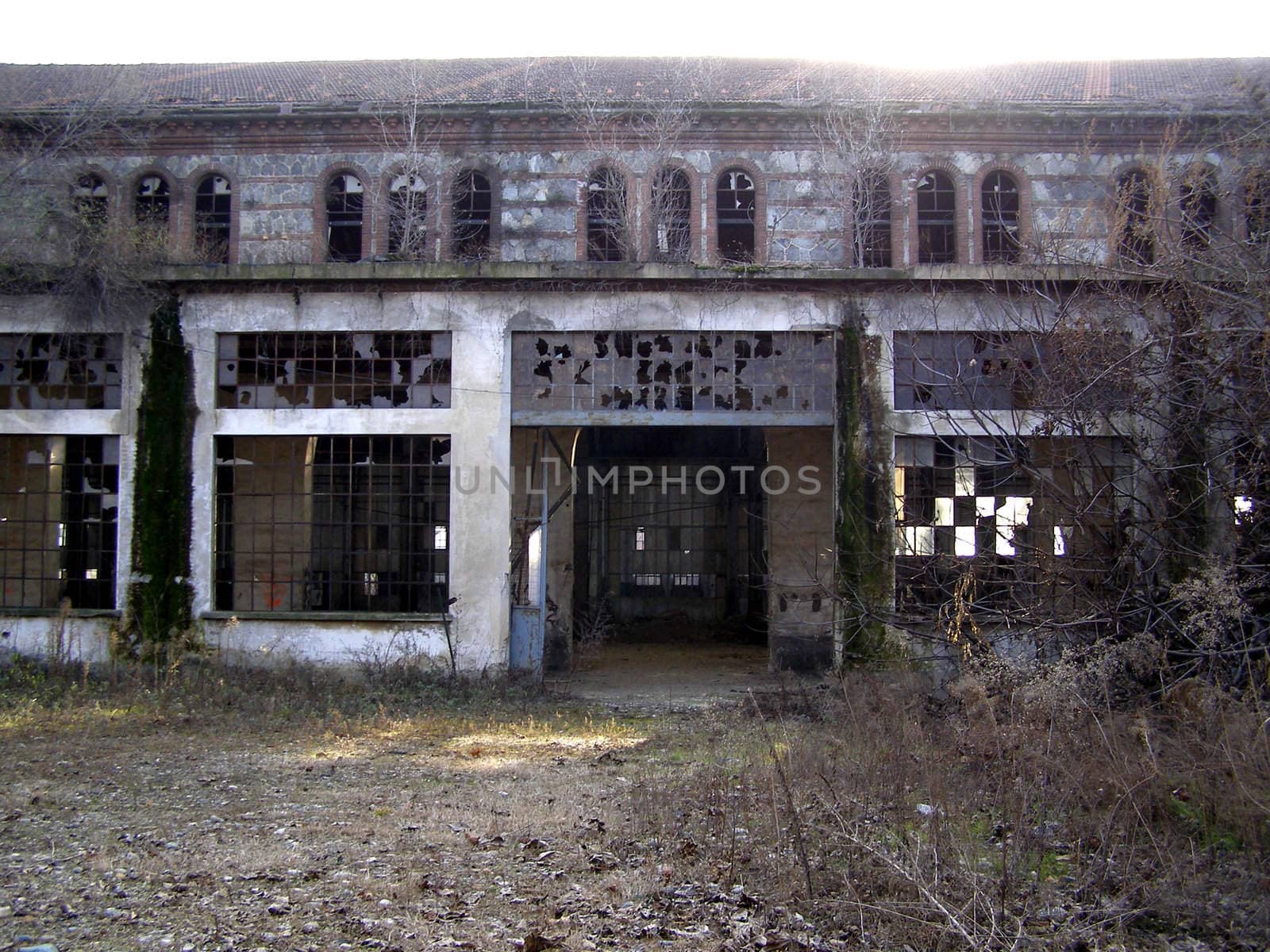 Abandoned factory industrial archeology architecture