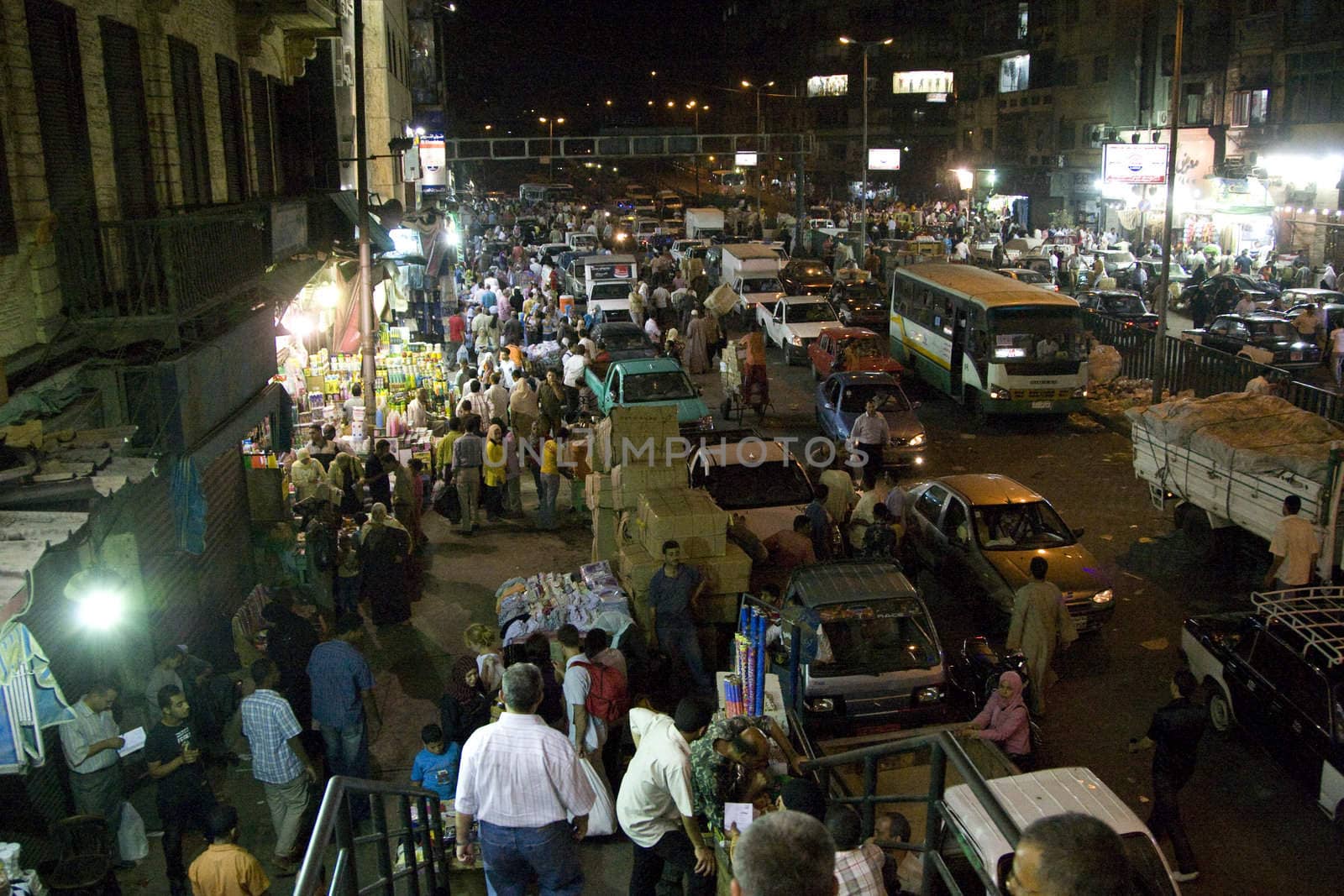 Egypt - We take a closer look at Cairo's Khan El-Khalili Bazaar life on MAY 31, 2008, as this shopping area dates back to 1382.