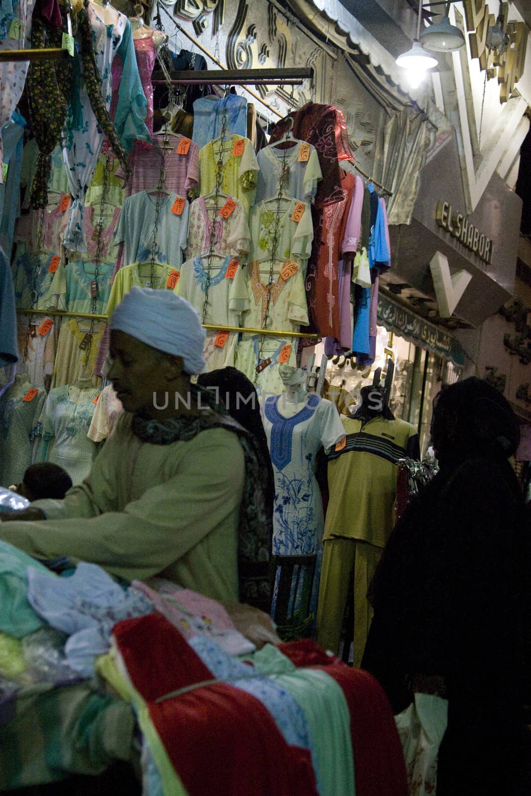 Egypt - We take a closer look at Cairo's Khan El-Khalili Bazaar life on MAY 31, 2008, as this shopping area dates back to 1382.