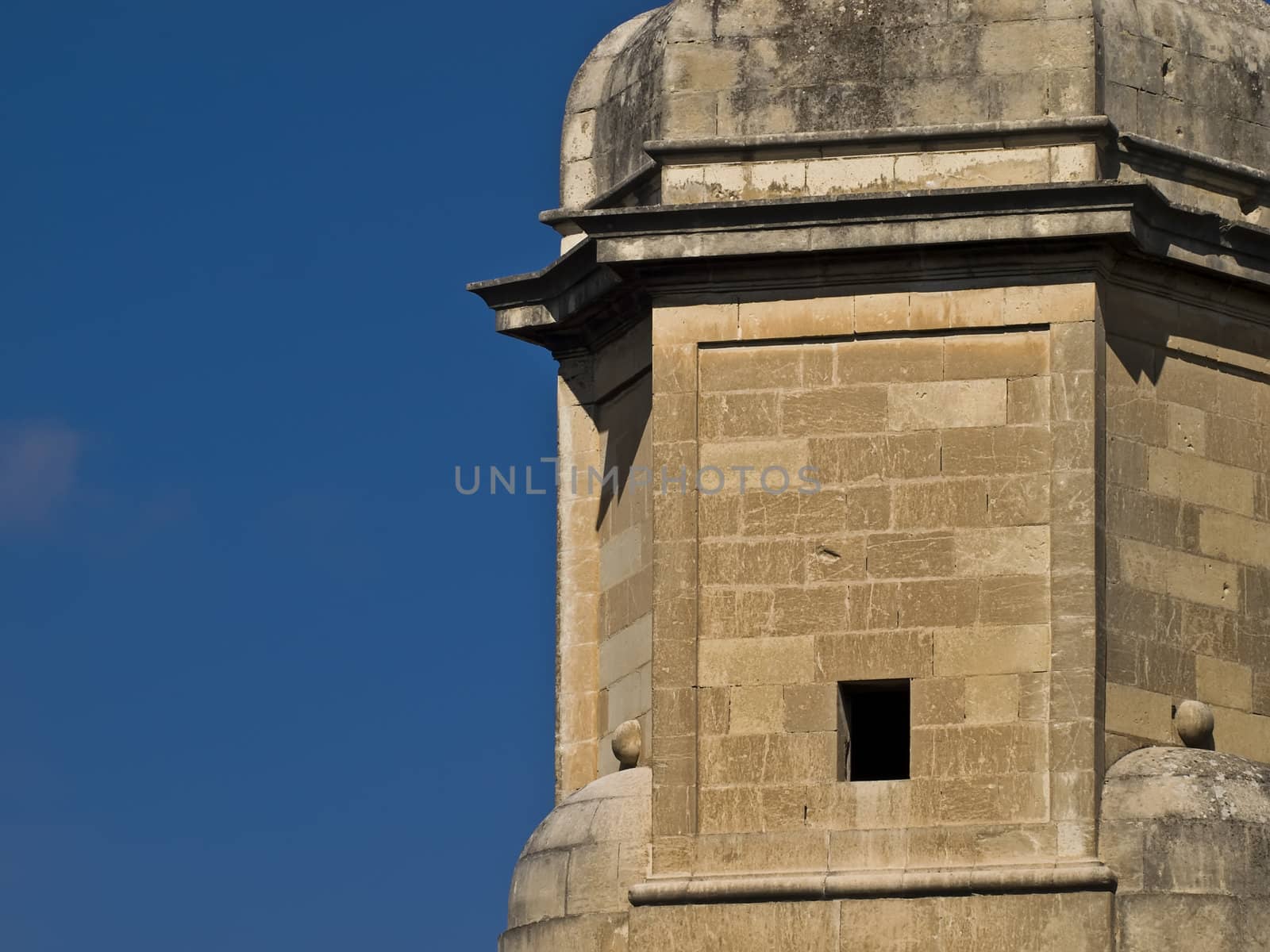 These look-out posts are common on Valletta bastions in Malta
