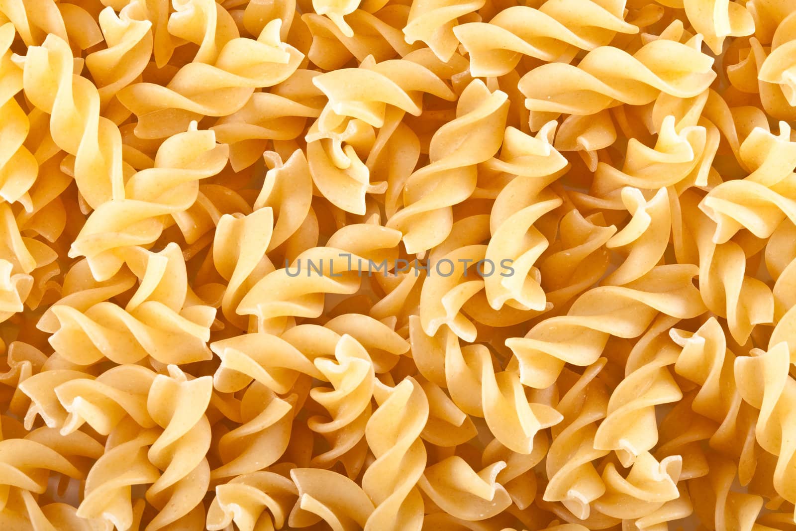 Fusilli is a long, thick, corkscrew shaped pasta.