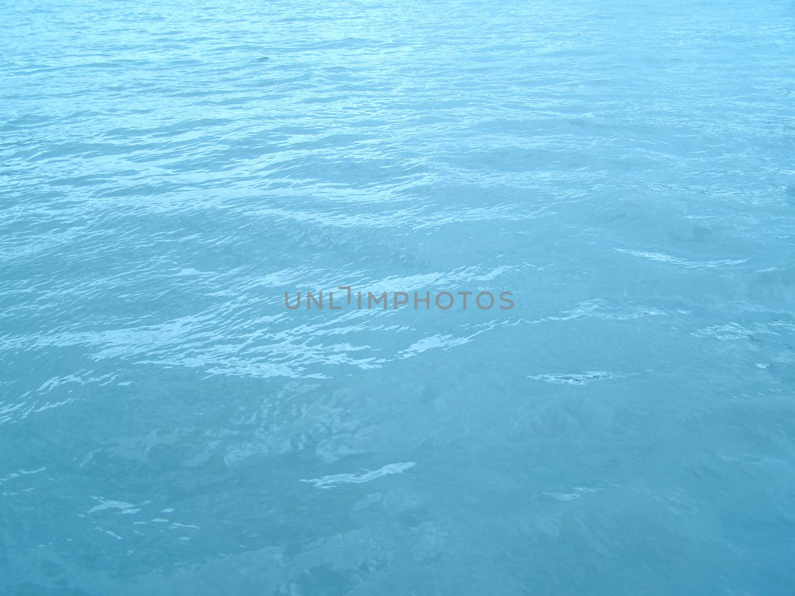 Blue sea water background
