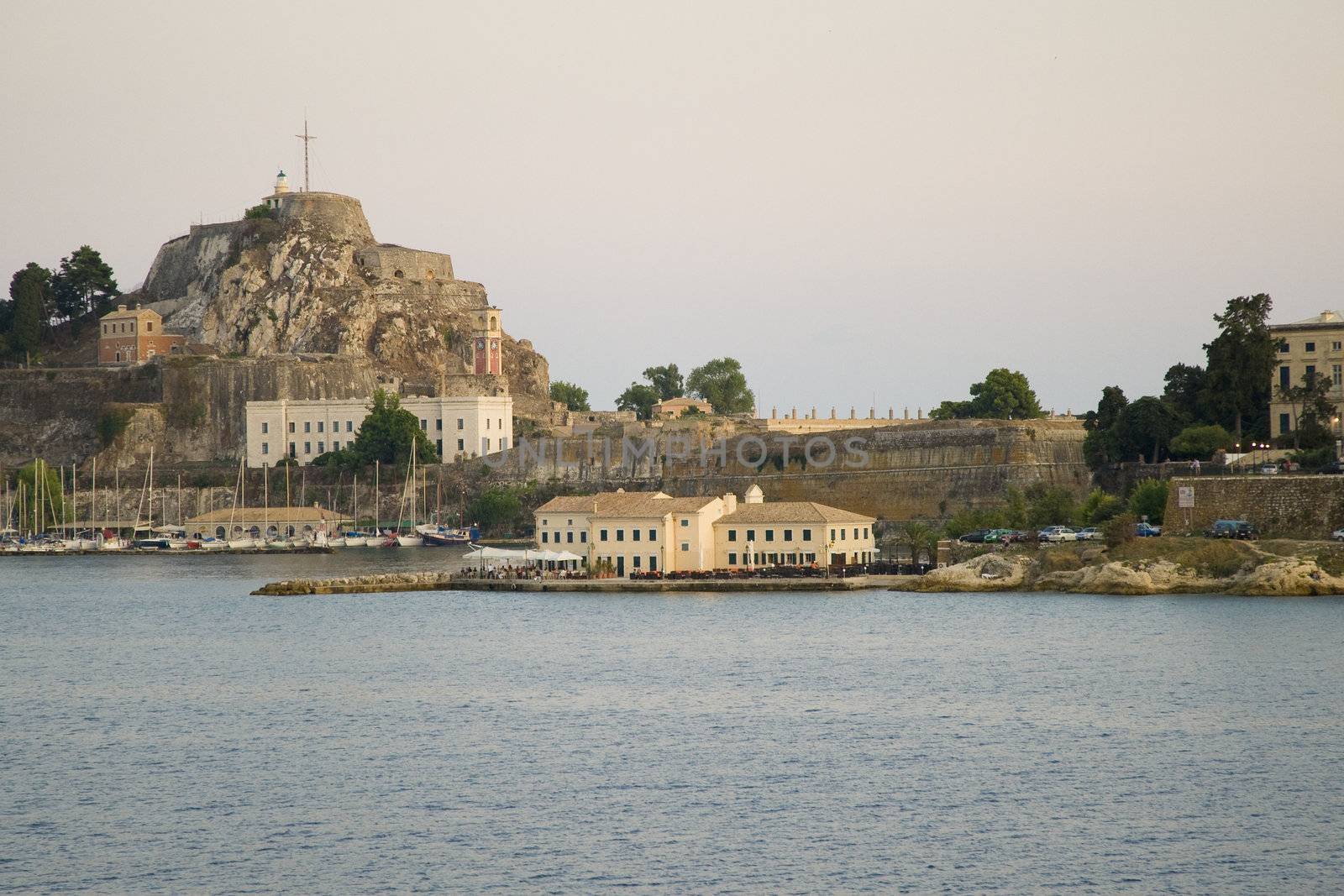 Corfu Island In The Evening