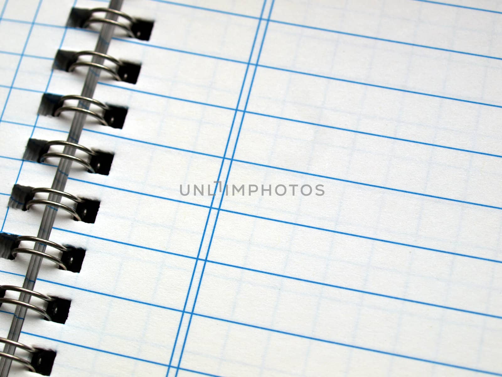 Notebook note pad page