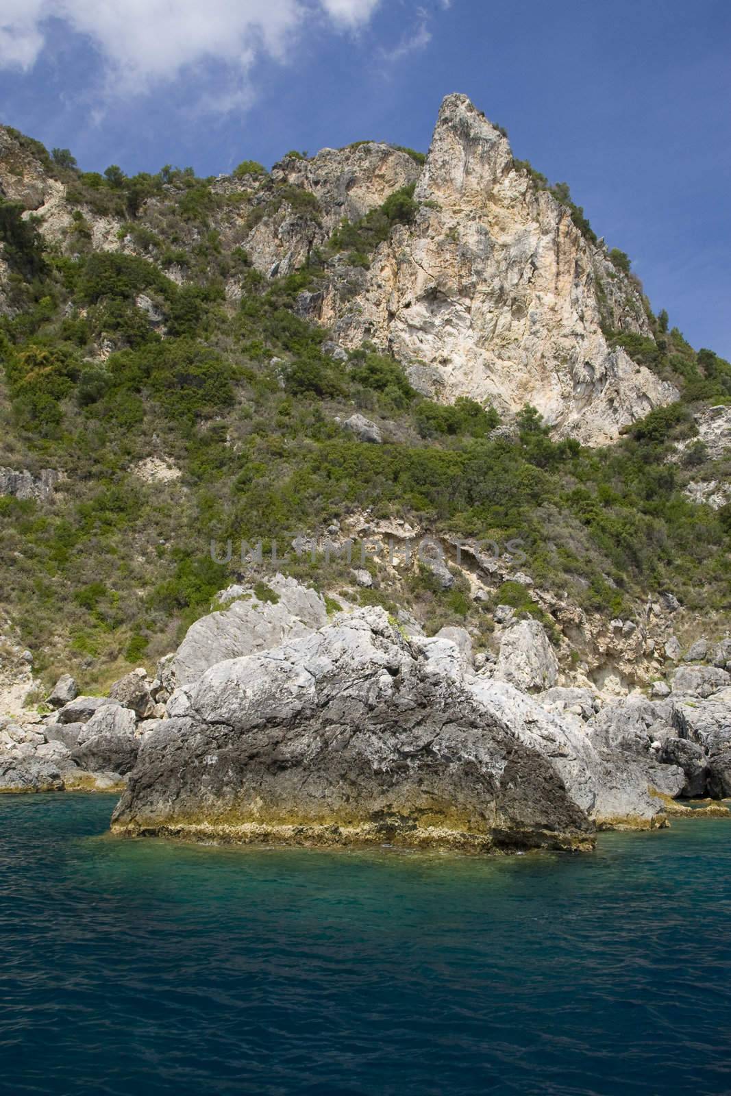 Corfu Island - View from the boat