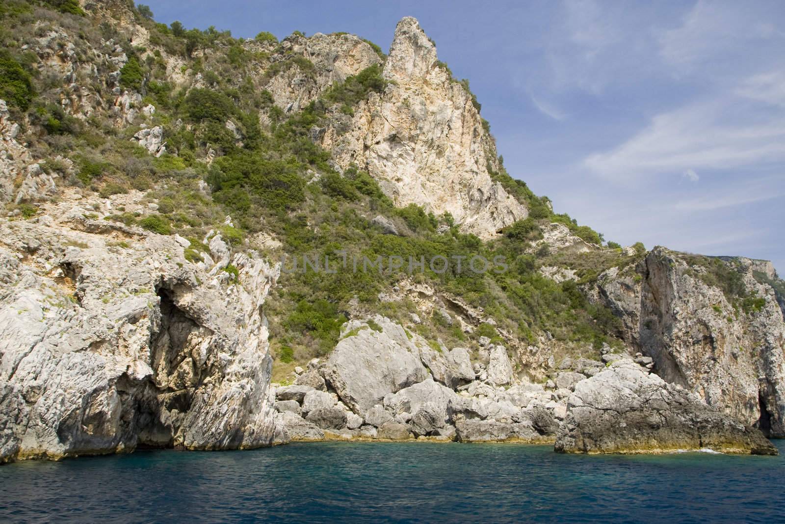 Corfu Island - View from the boat