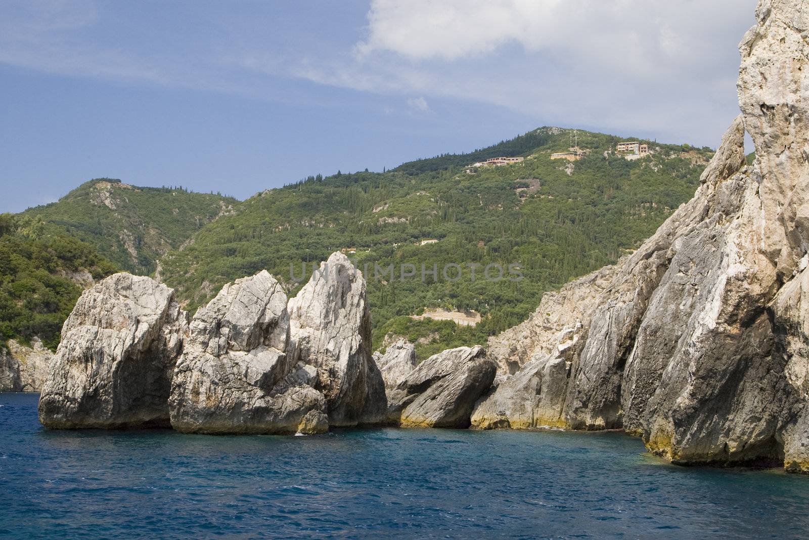 Corfu Island - View from the boat