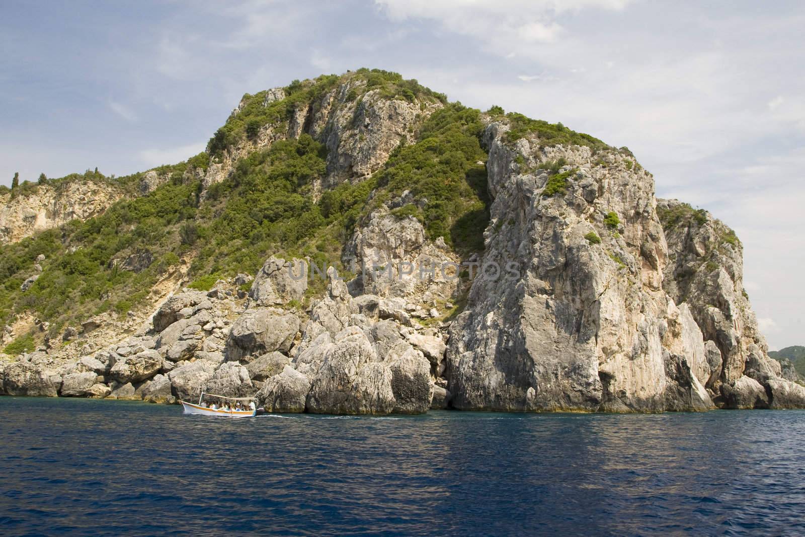 Corfu Island - View from the boat