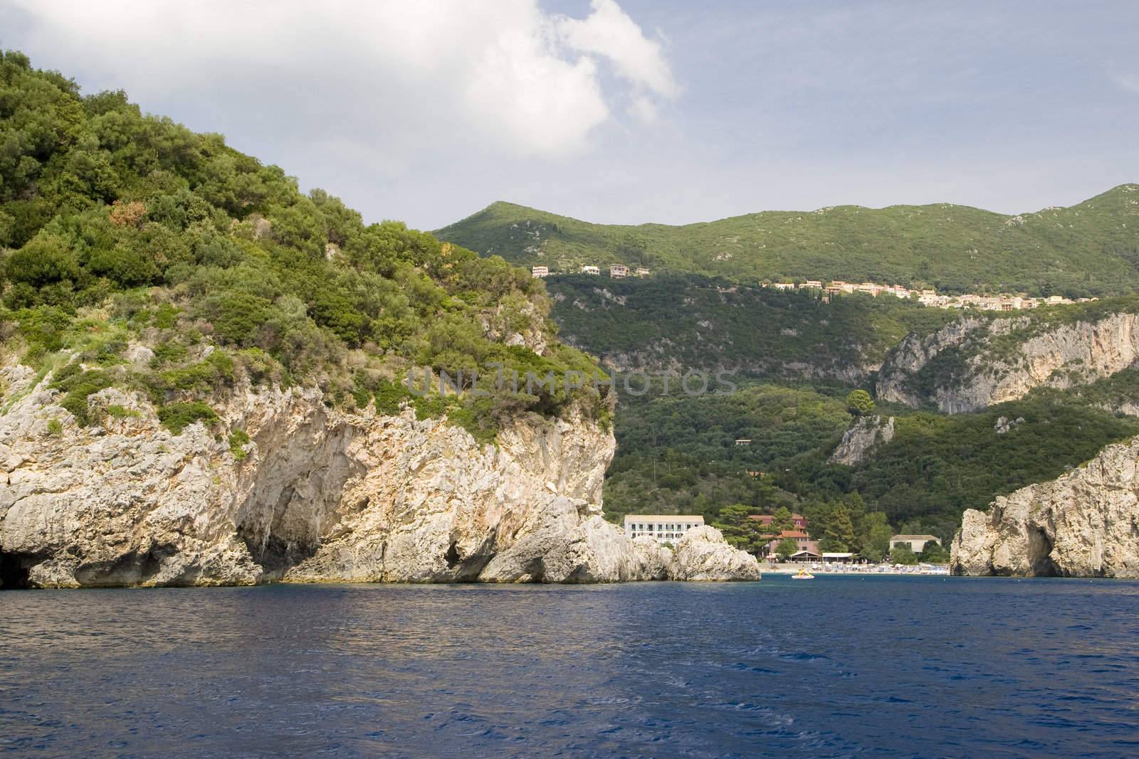 Corfu Island - View from the boat