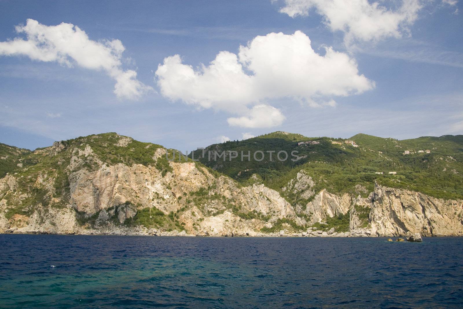 Corfu Island - View from the boat