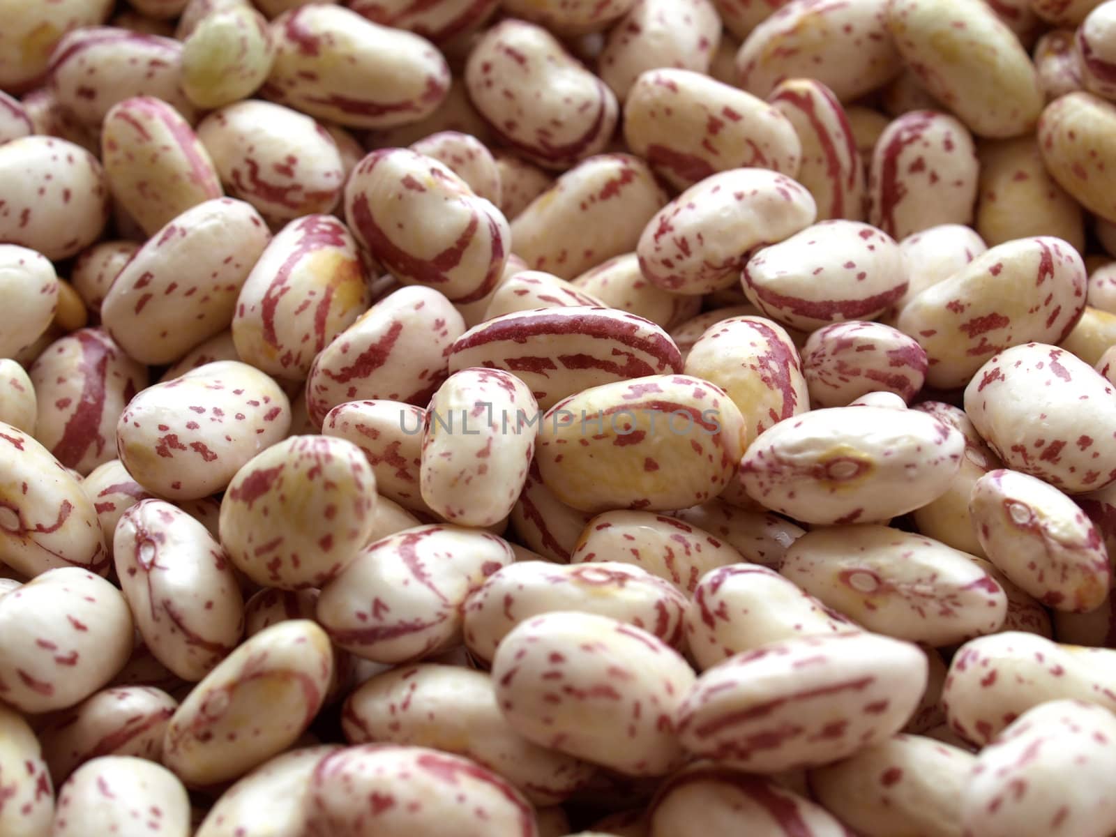 Beans soup salad food background