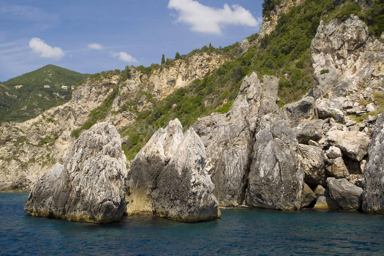 Corfu Island - View from the boat