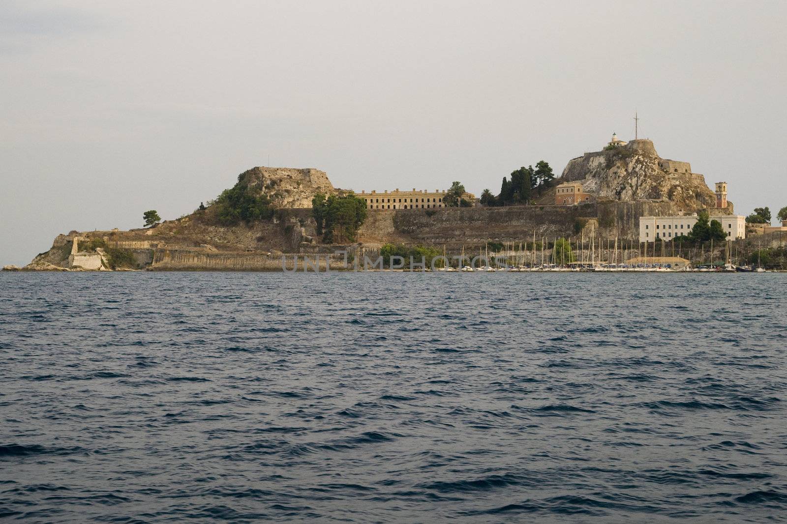 Corfu Island In The Evening