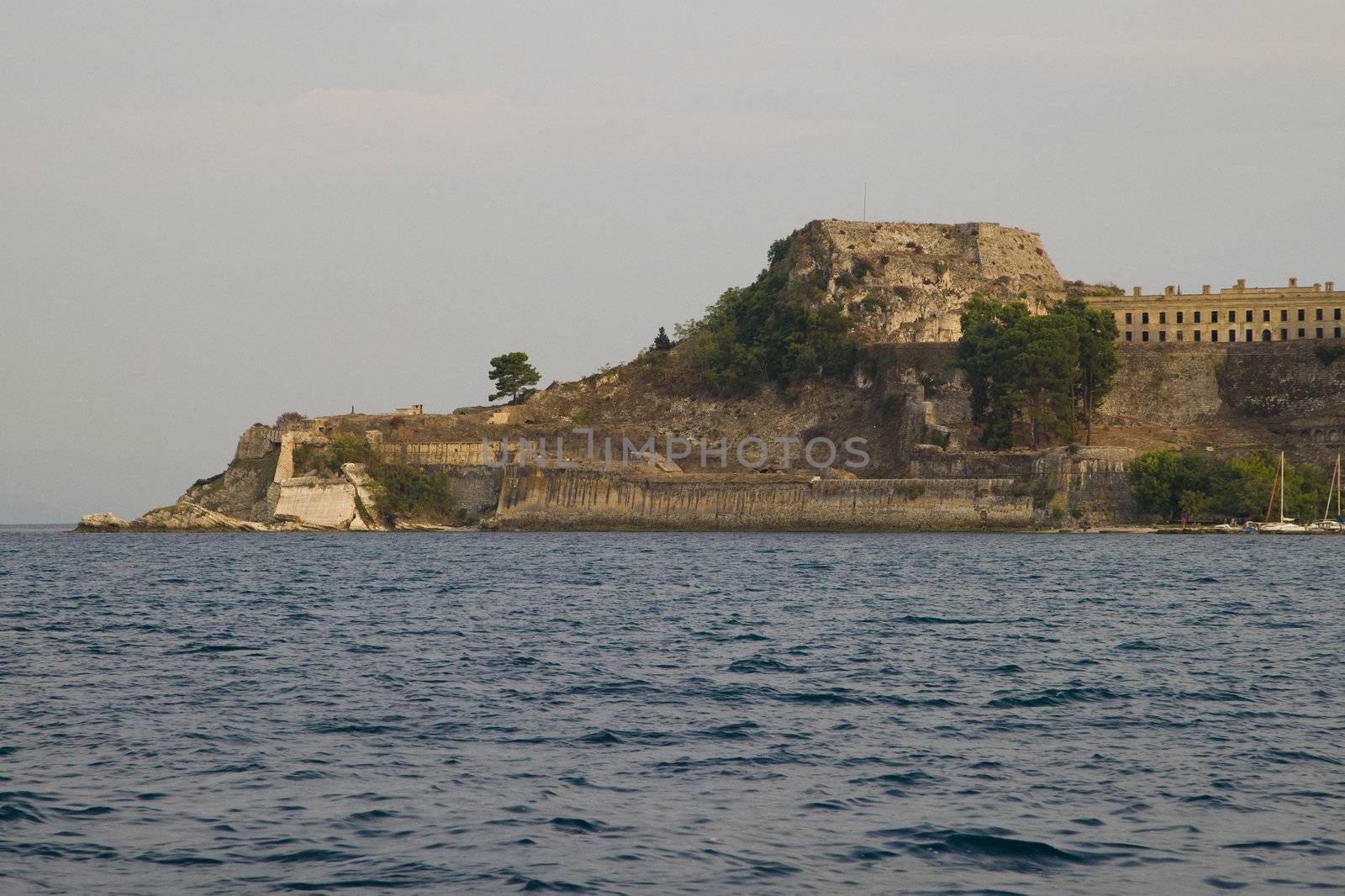 Corfu Island In The Evening