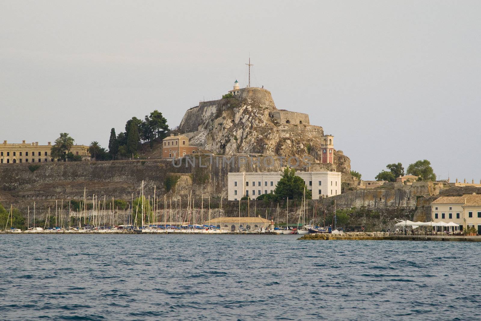 Corfu Island In The Evening