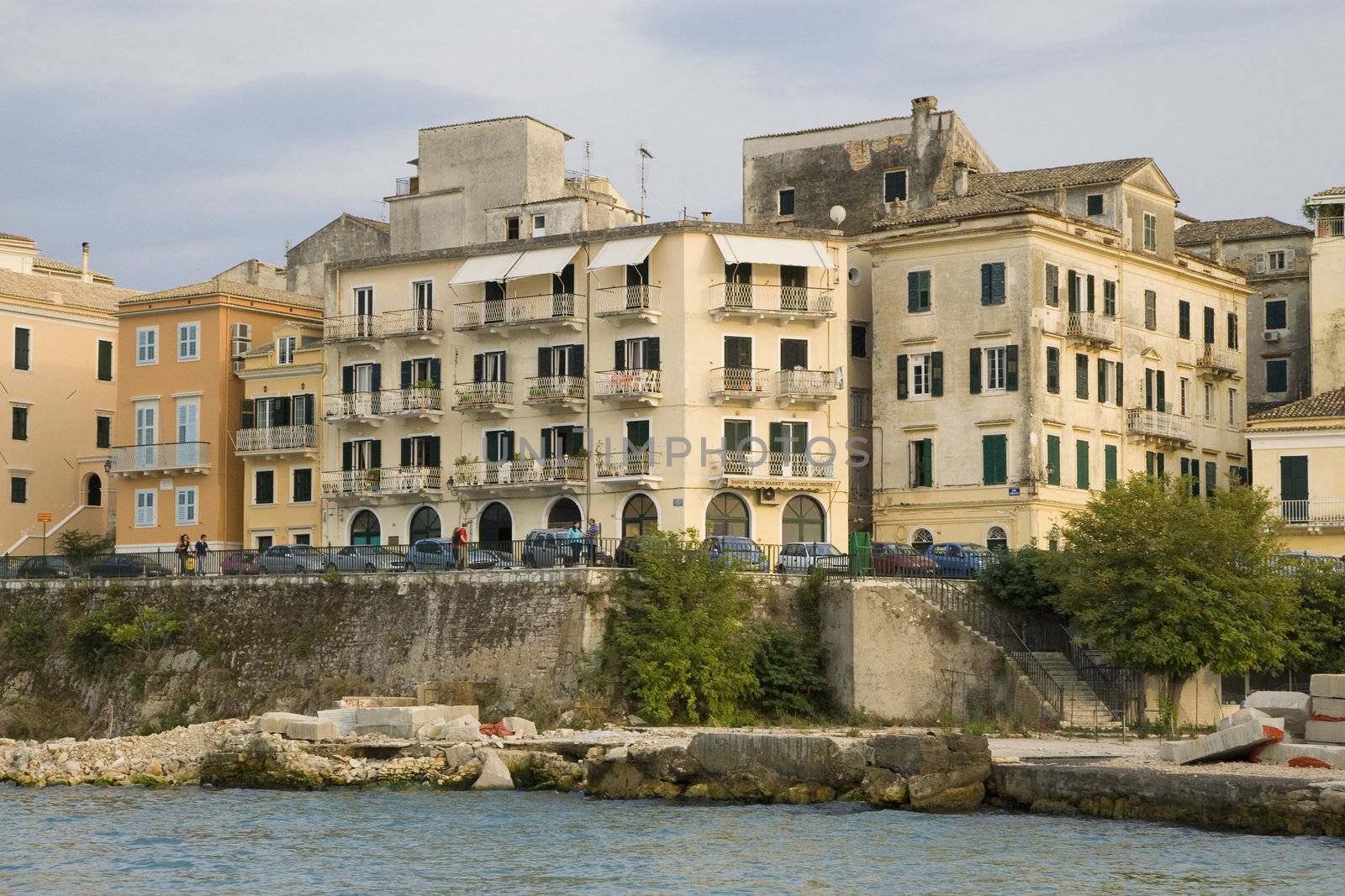 Corfu Island In The Evening