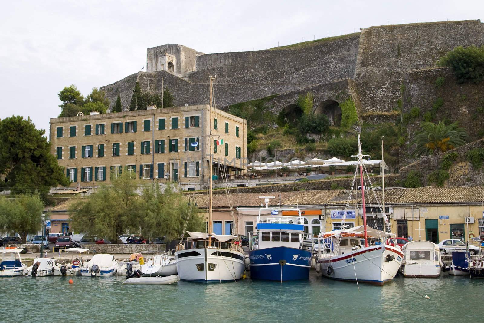 Corfu Island In The Evening