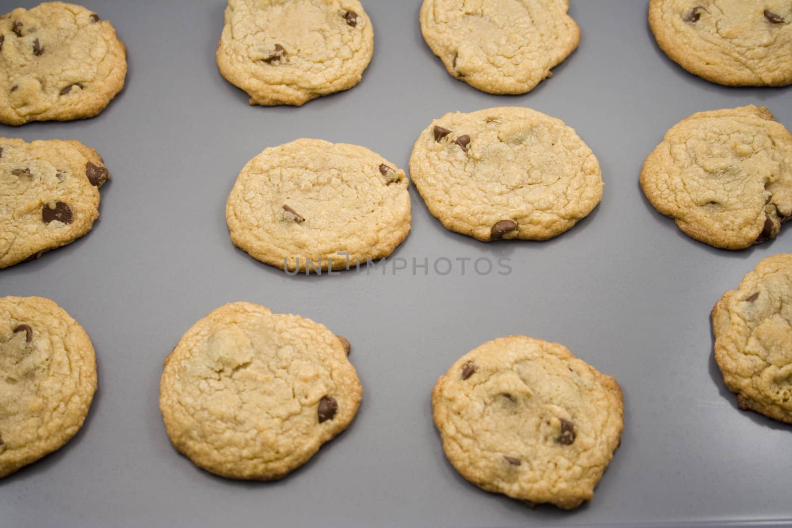 chocolate chip cookies hot to go by snokid