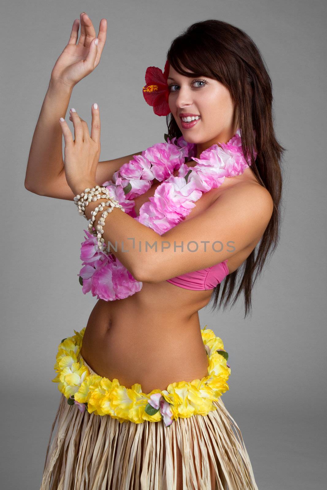 Hawaiian Hula Dancer by keeweeboy