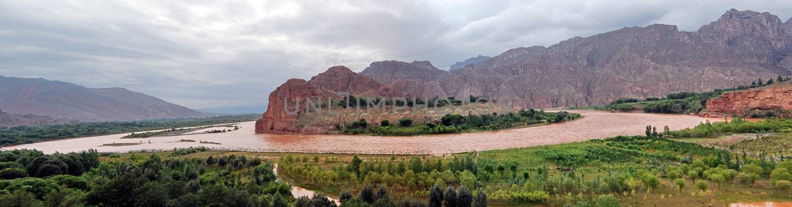 Filming in Xunhua county ,Qinghai China