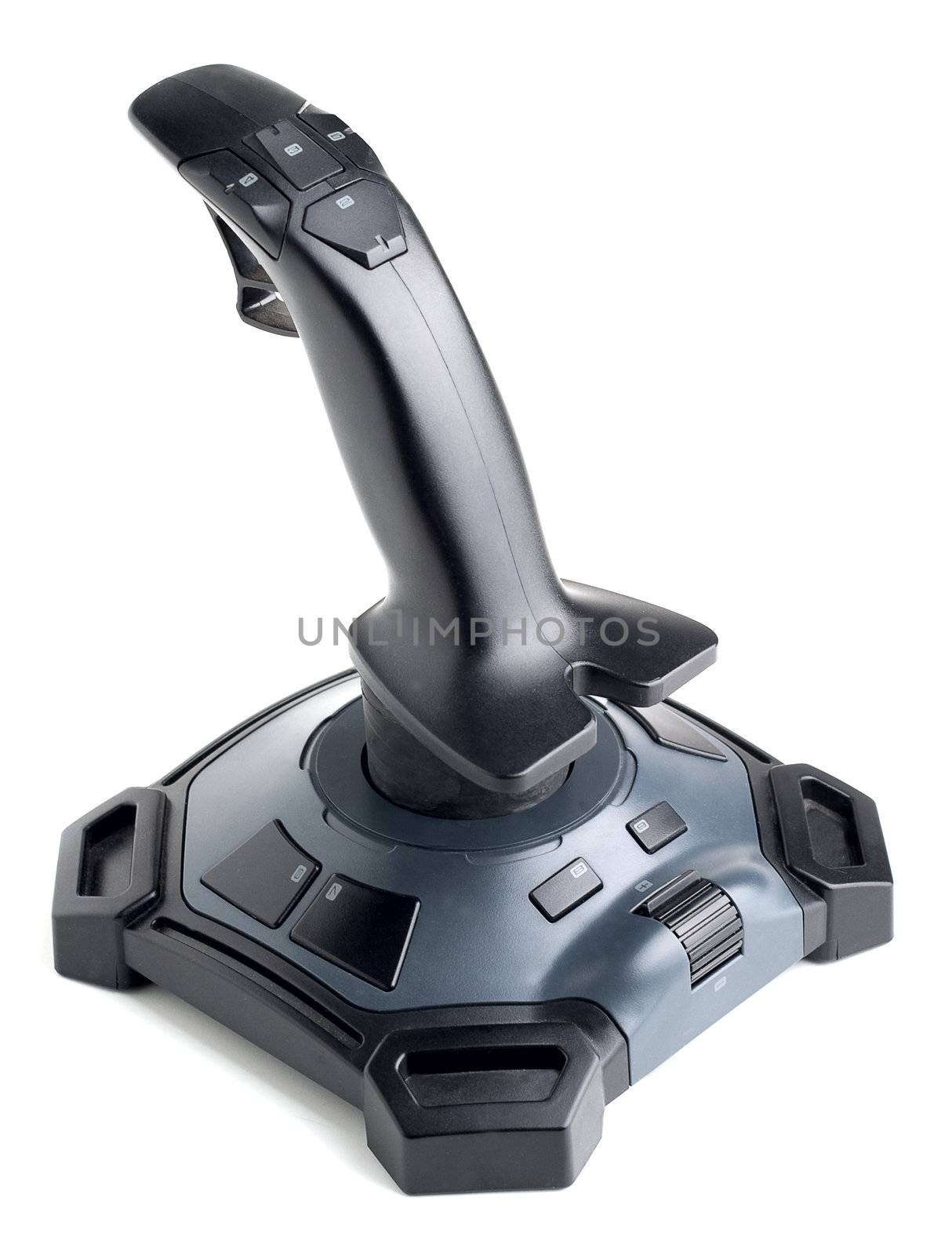 Game joystick isolated clean background