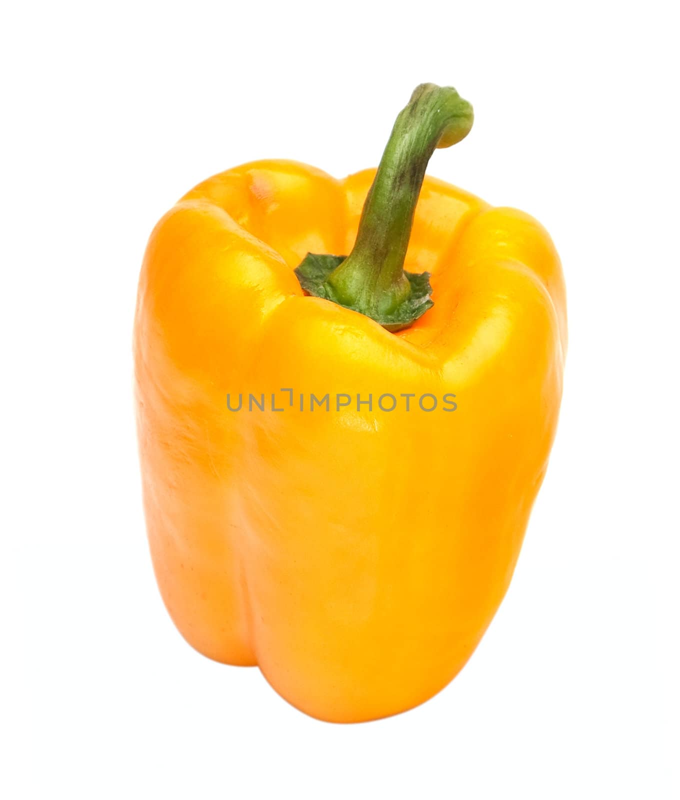 Sweet pepper (paprika) isolated on a white background