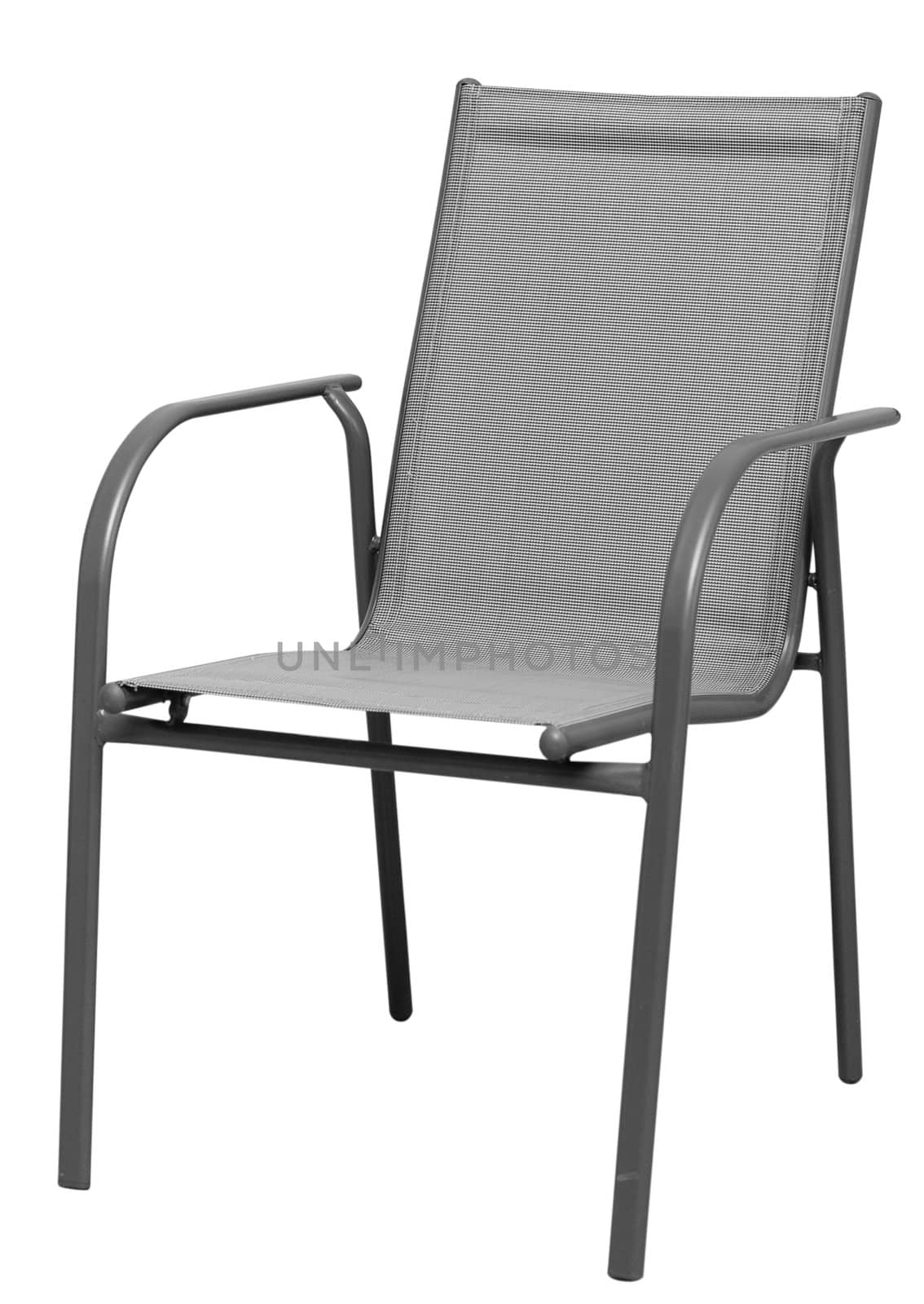 Usual modern office chair isolated on white background
search