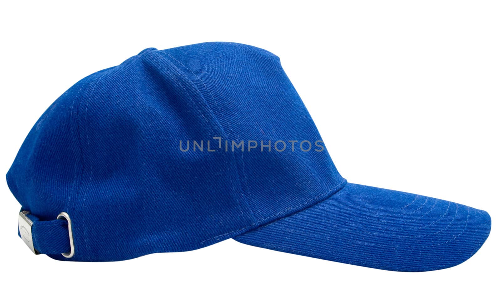 Blue baseball cap isolated. Sport concept
