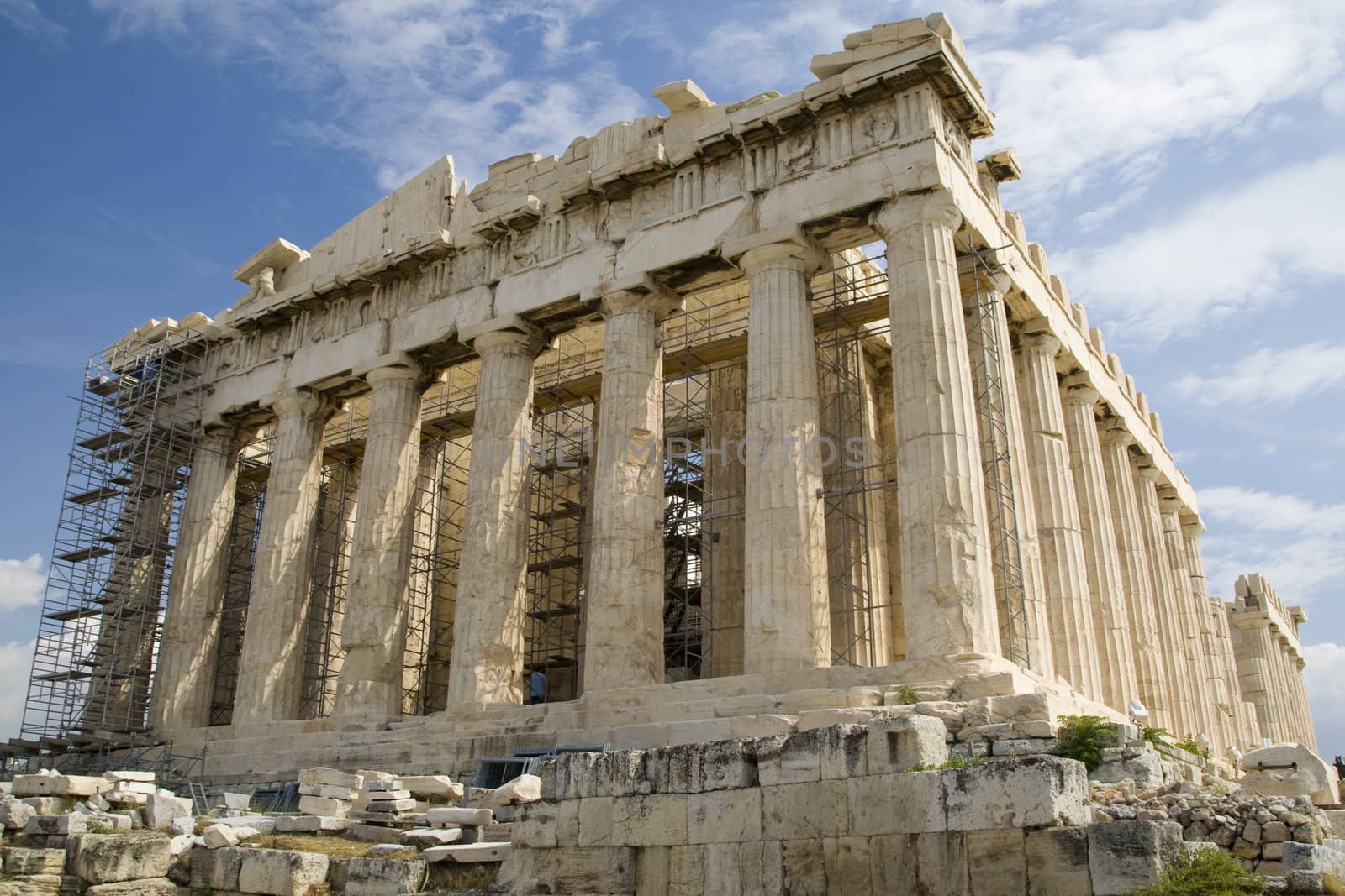 The Parthenon at Acropolis, Athens