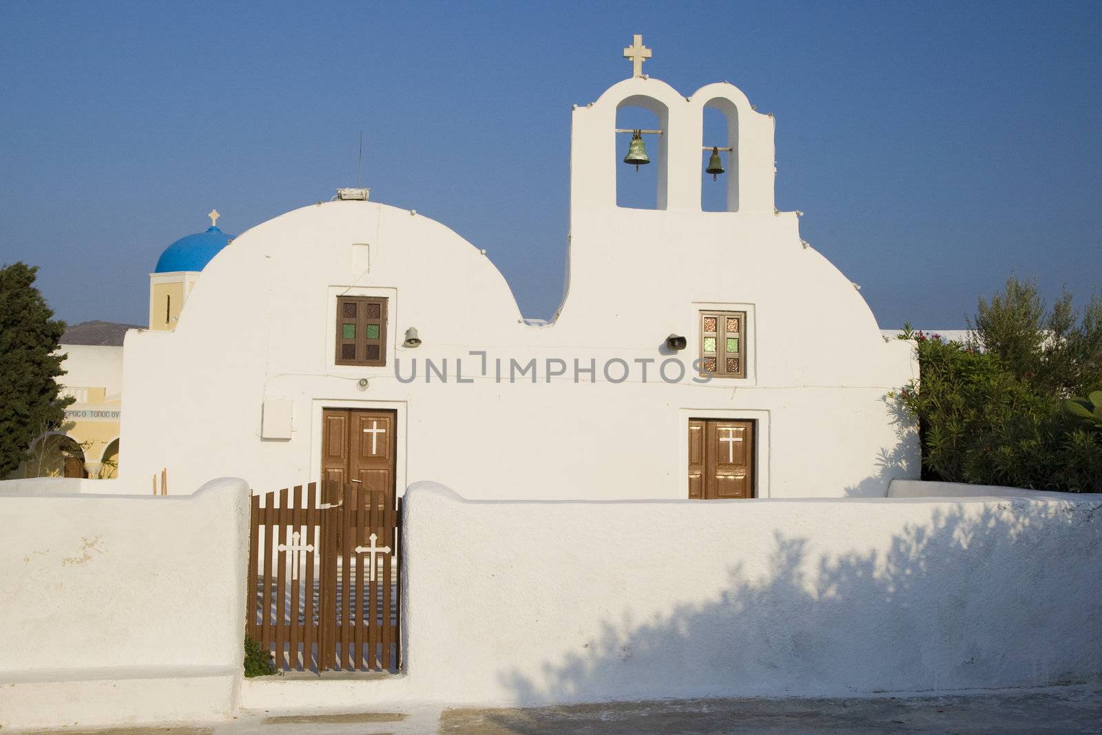 Santorini Island - summer holiday destination in Greece