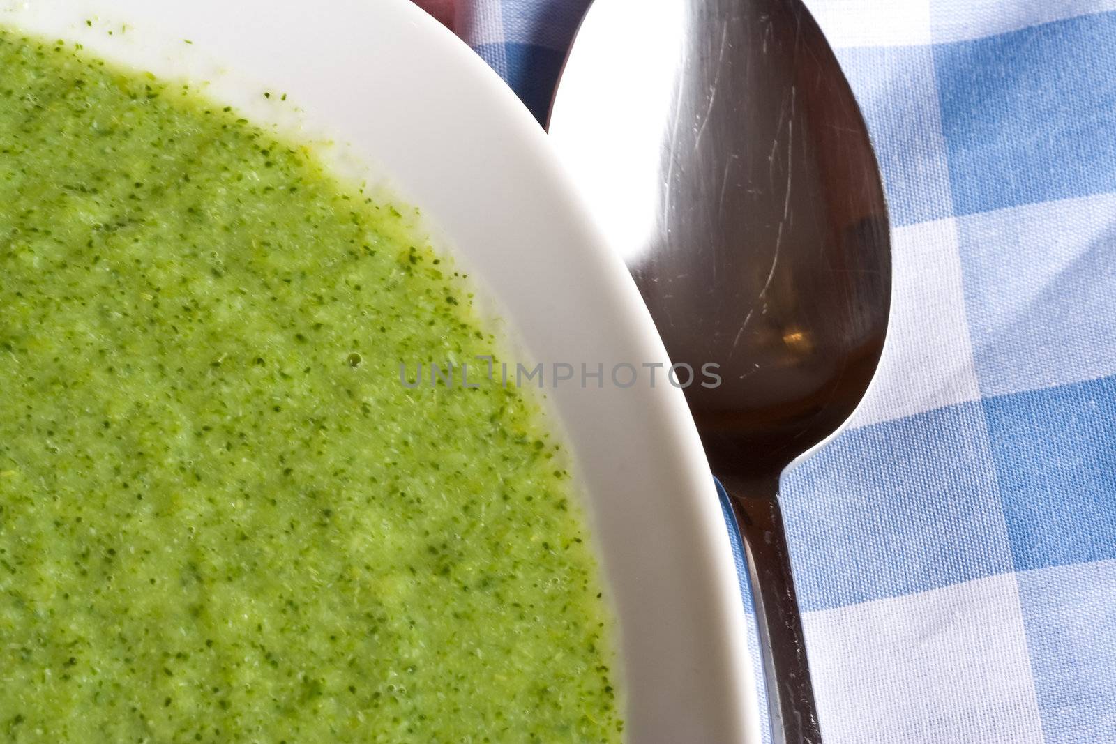 fresh homemade broccoli soup a wonderfully healthy dish