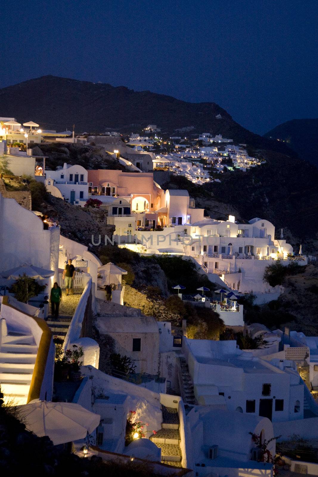 Santorini Island - summer holiday destination in Greece