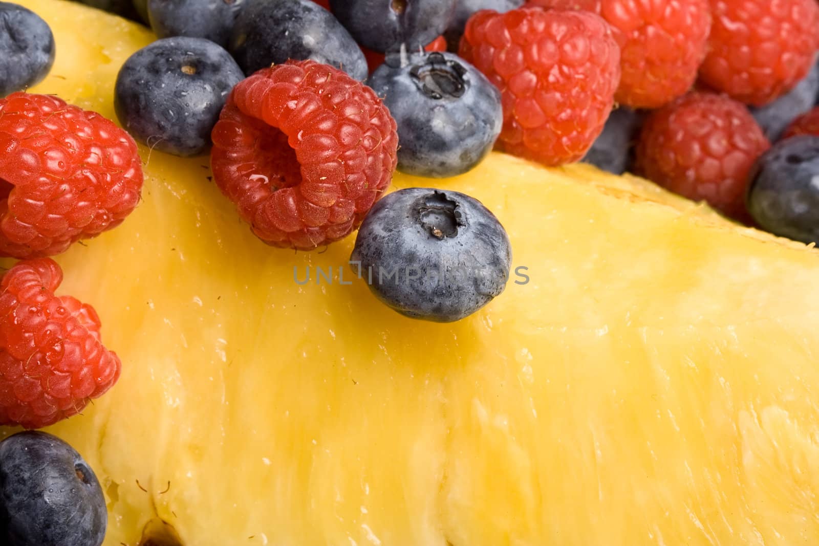 fresh ripe colorful fruit a very healthy snack