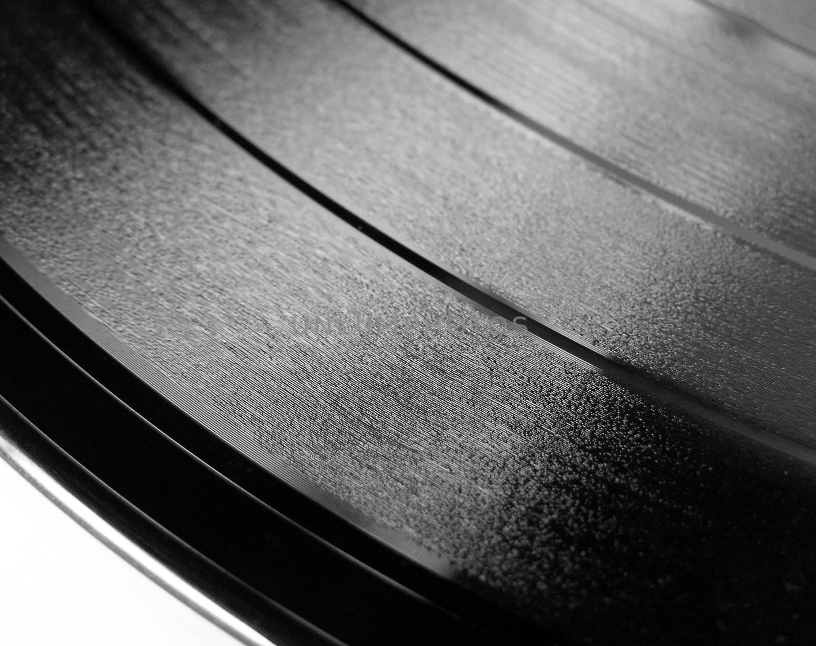 Vinyl record music recording support